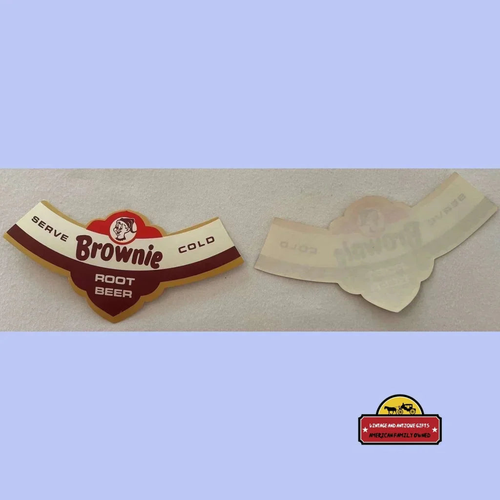 Vintage Detroit Root Beer Label Features Charming Elf Design