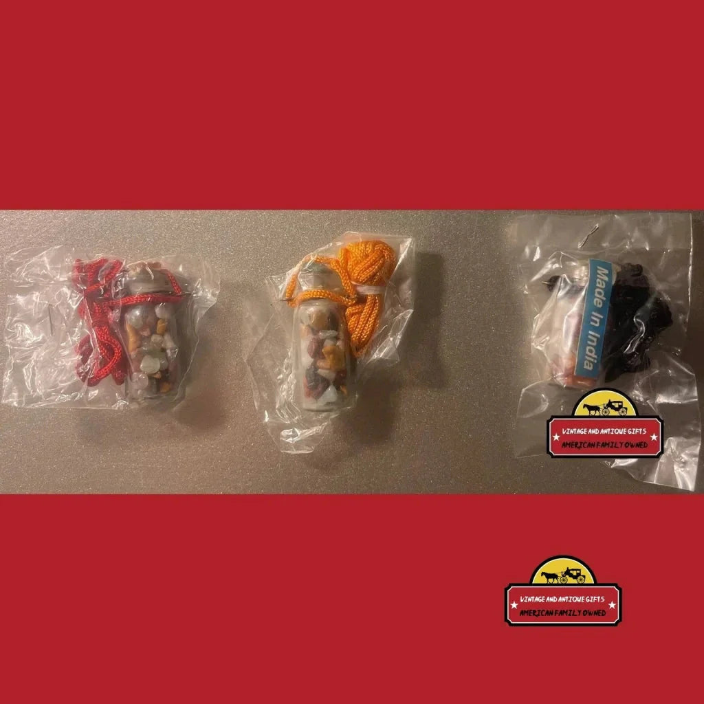 Rare 1970s Vintage Chakra Necklace Radiates Retro Zen Vibes