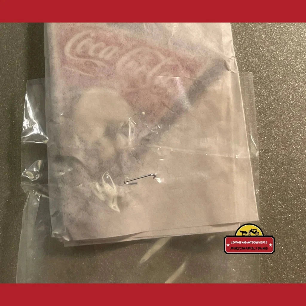 Sealed 90s Vintage NFL Coca-Cola Keychain Unlocks Nostalgia