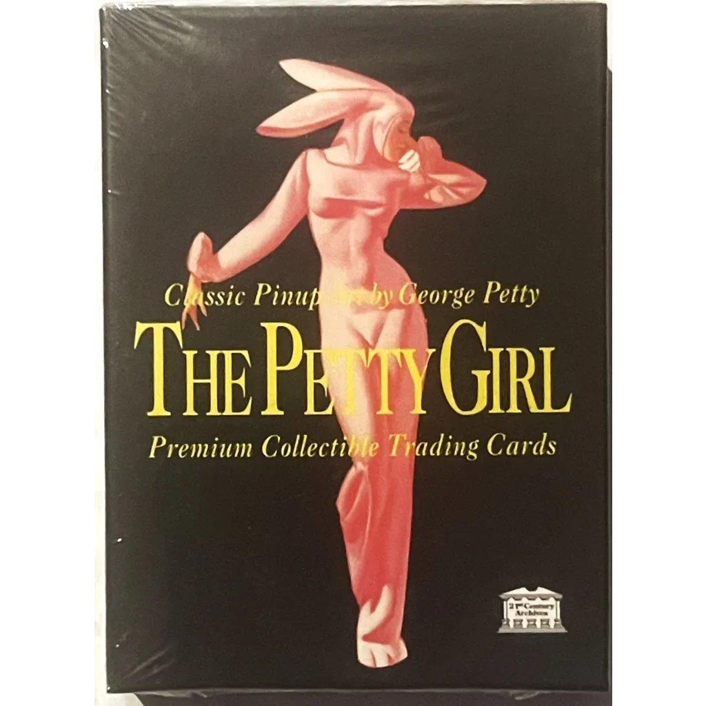 Rare George Petty Girl Vintage Combo Card Set Sealed 1994 1995