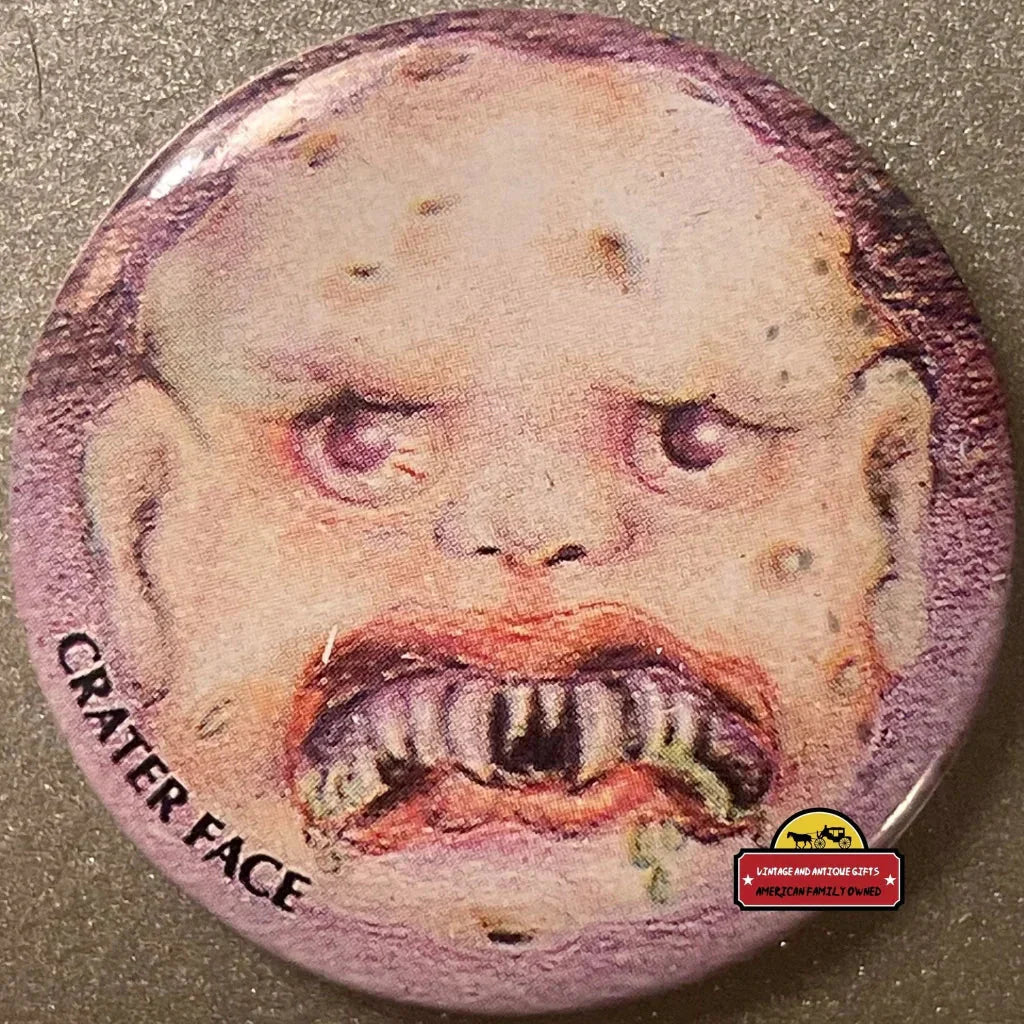 Radical 80s Garbage Pail Kids Crater Face Pin Unleashed