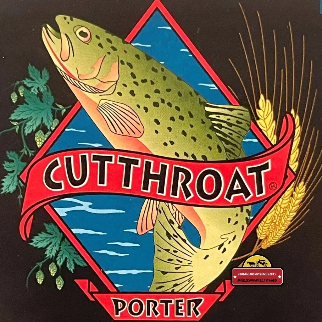 Vintage Odell Cutthroat Porter Label Brings History to Your Walls