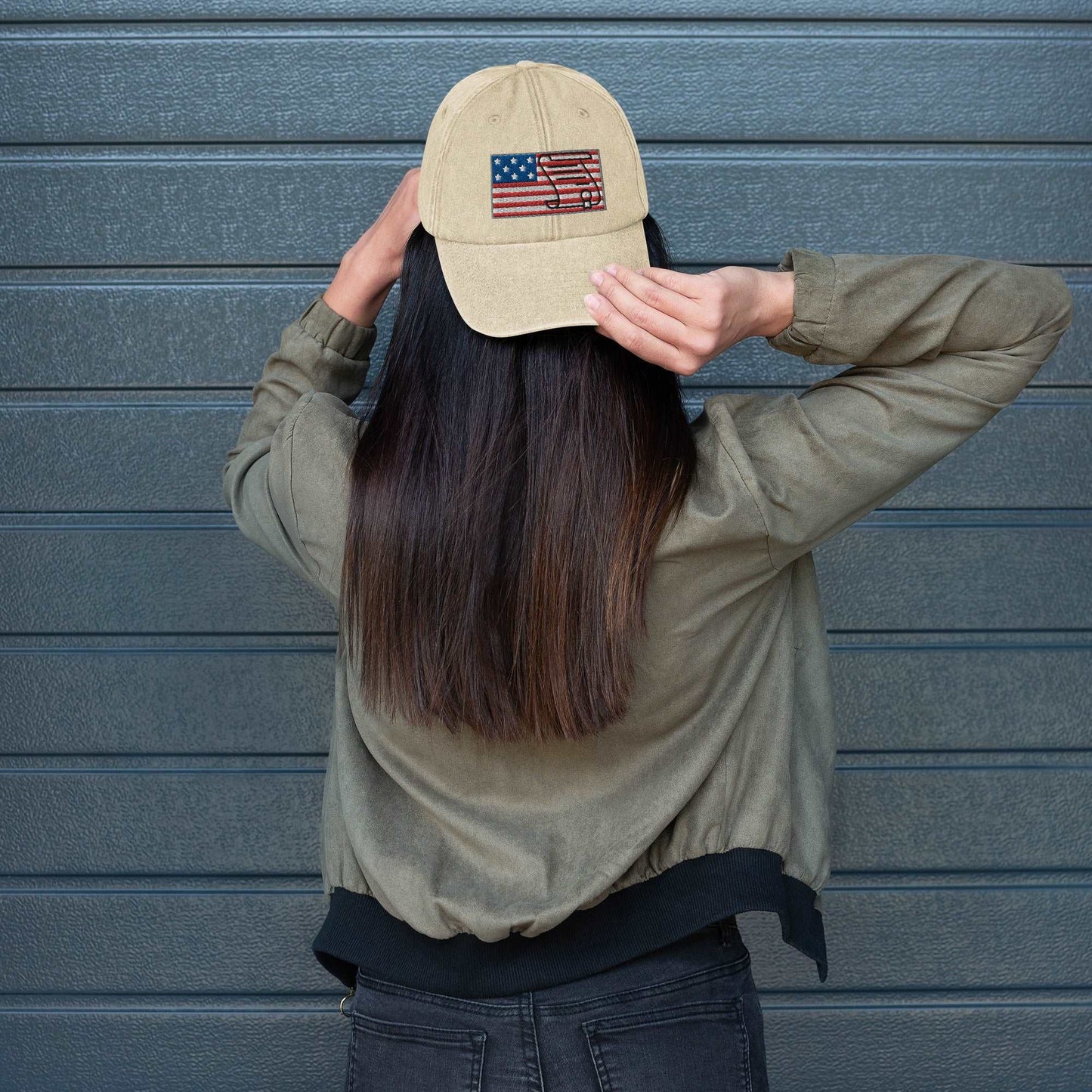 Embrace Freedom with Our U.S. Constitution Flag Vintage Hat - Lizard Vigilante
