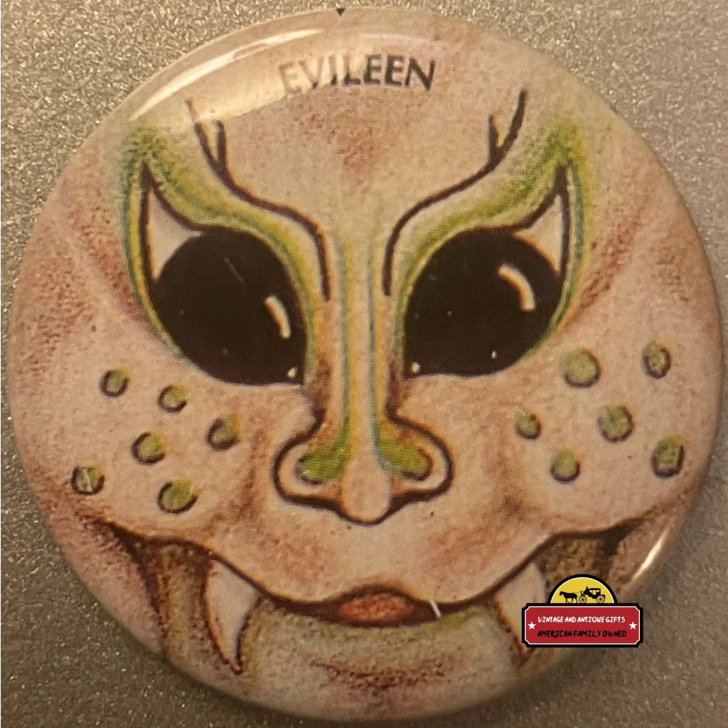 Blast from the Past Vintage Evileen Pin Inspired by Garbage Pail Kids