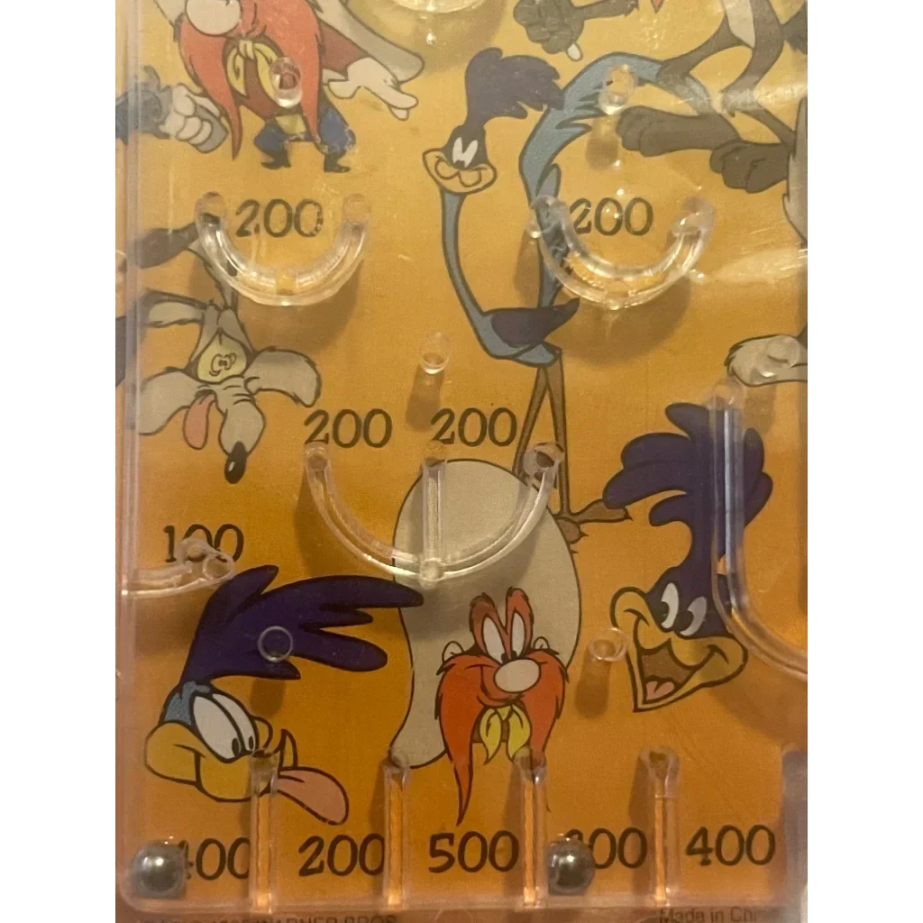 Vintage Looney Tunes Pinball Game Brings Cartoon Magic to Life