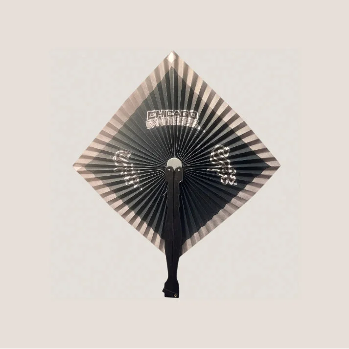 Vintage MLB Chicago White Sox Folding Fan 90s Baseball Collectible