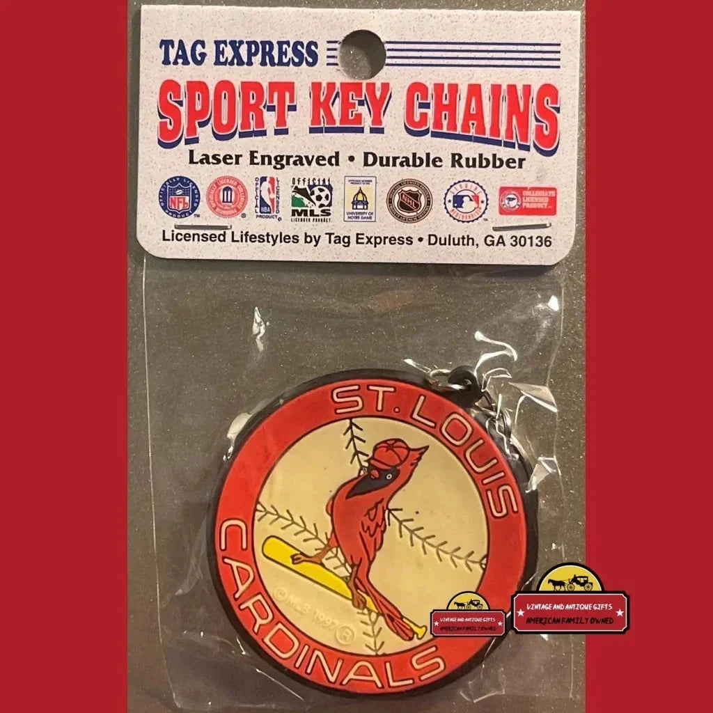 Rare 1997 St. Louis Cardinals Keychain: Vintage MLB Collectible