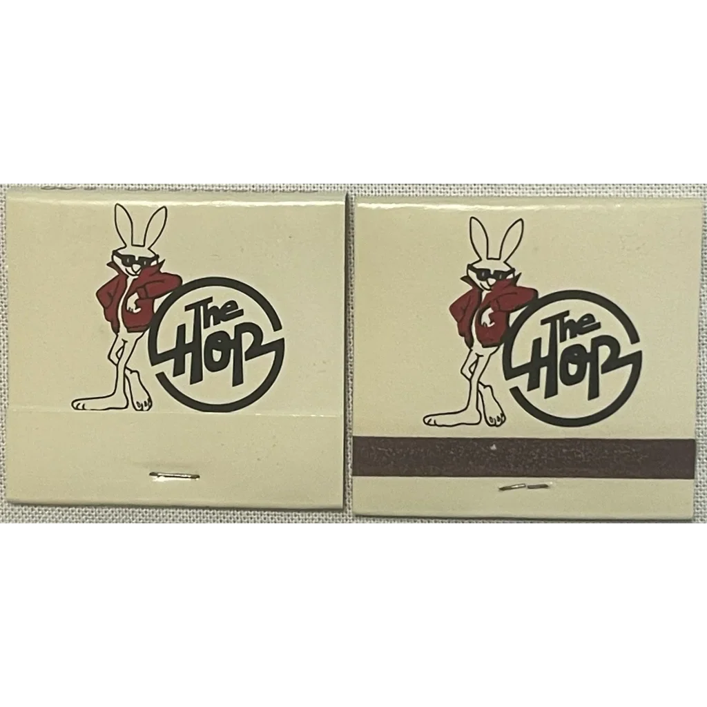 Rare Hop Night Club Matchbook Ignites Vintage Nostalgia