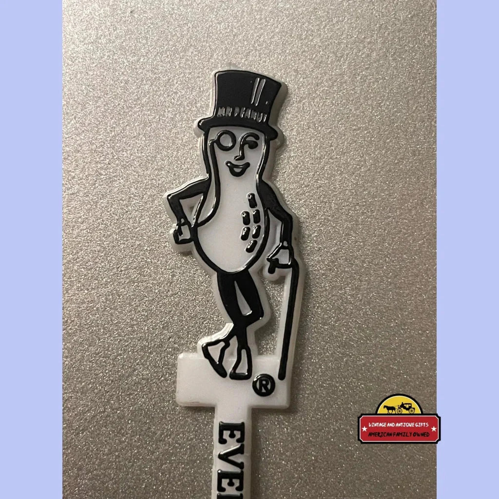 Vintage Planters Mr. Peanut Swizzle Stick Stirs Up Nostalgia