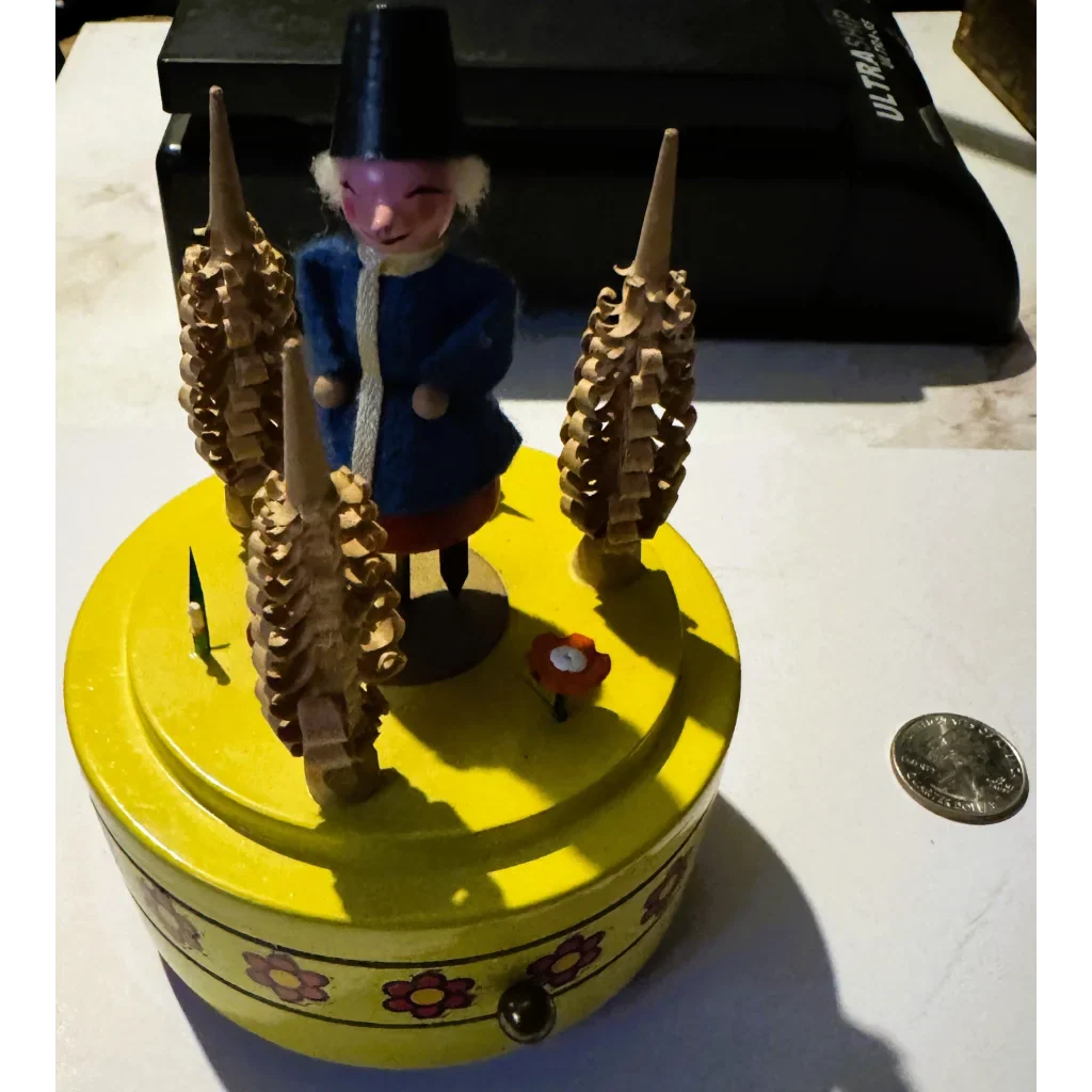 Enchanting Reuge Music Box Soldier Plays Timeless Melodies