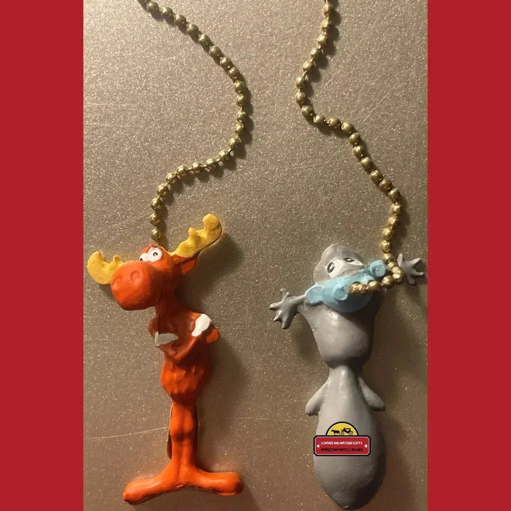 Nostalgic Rocky & Bullwinkle Fan Light Pull Brings 80s Magic