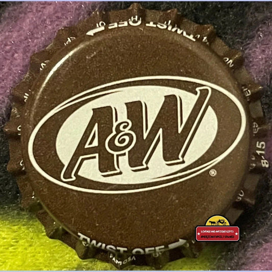 Rare A&W Root Beer Bottle Cap From 1990s Dr. Pepper Collection