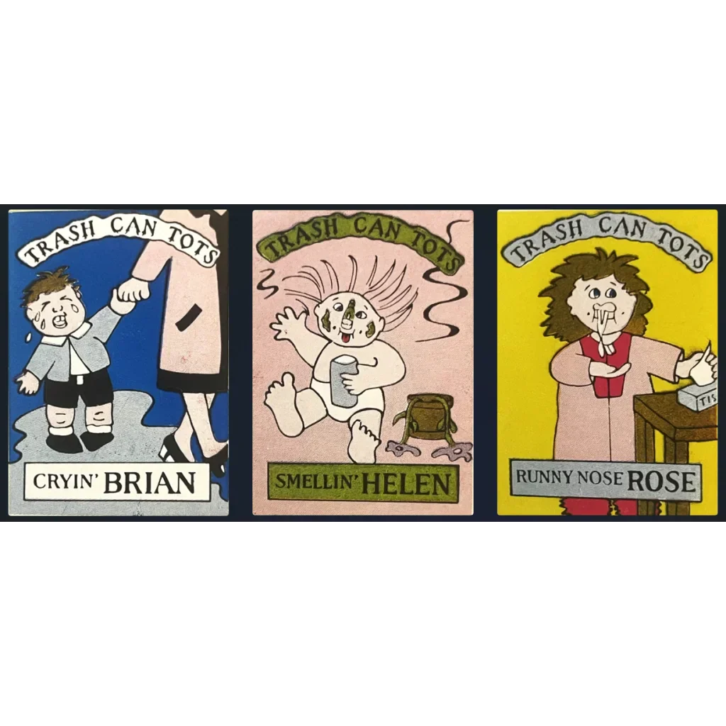 Radical 80s Tots Stickers Bring Pail Kids Nostalgia to Life