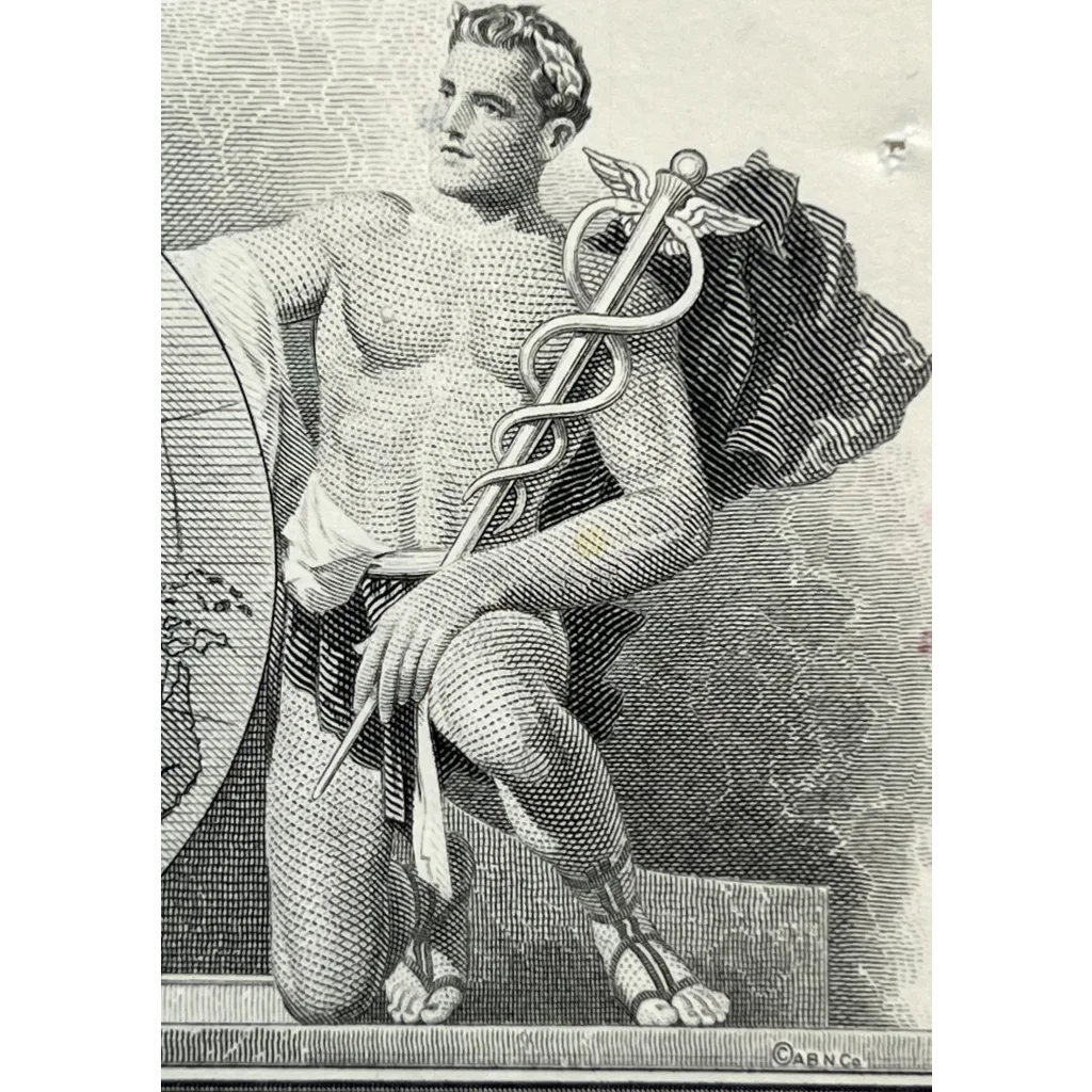 Vintage Teal Pan Am World Airways Stock Certificate Soars Again