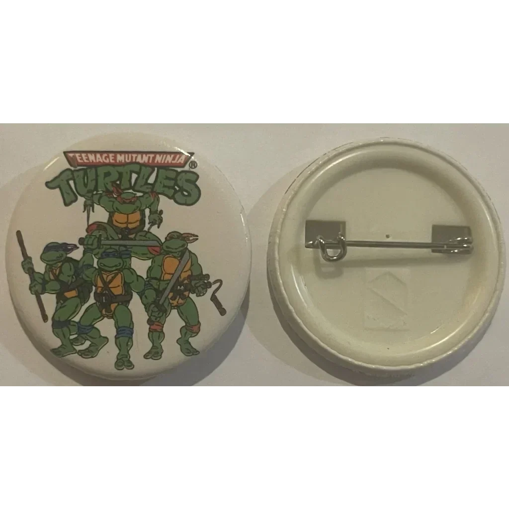 Vintage Teenage Mutant Ninja Turtles Movie Battle Pin Collectible