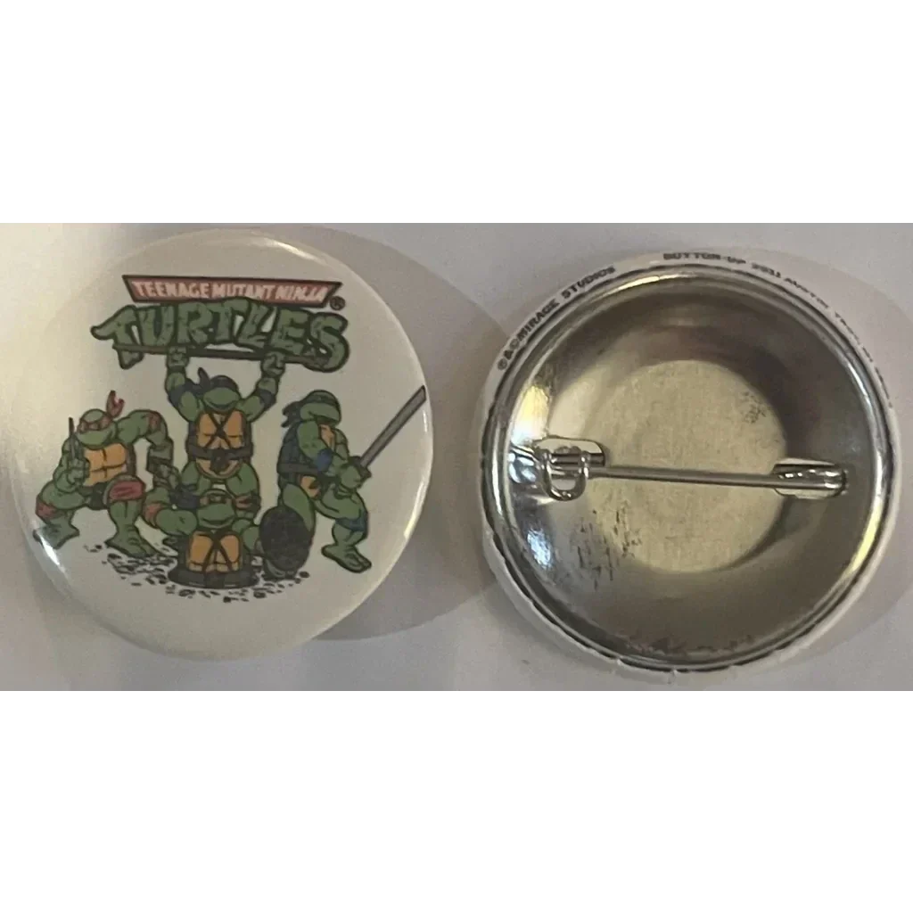 Radical 1990 Teenage Mutant Ninja Turtles Movie Sewer Pin