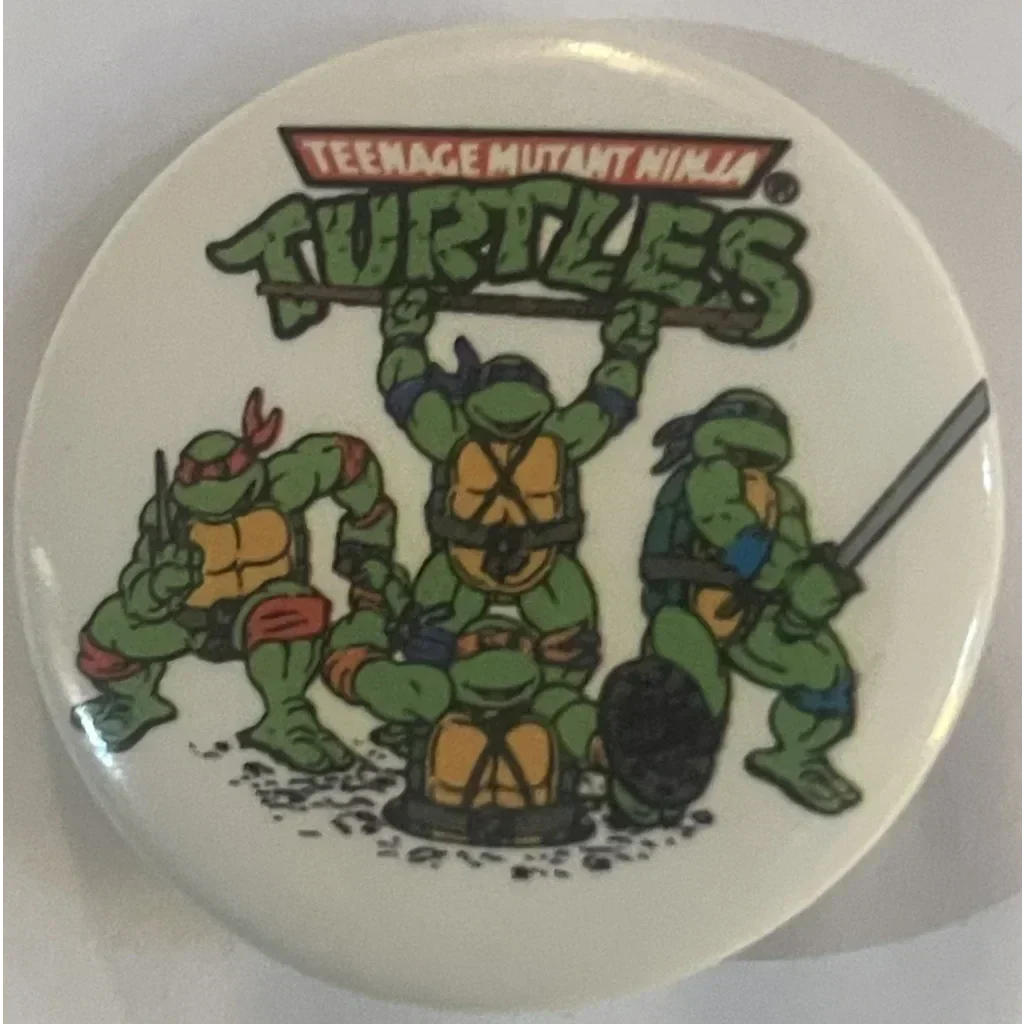 Radical 1990 Teenage Mutant Ninja Turtles Movie Sewer Pin