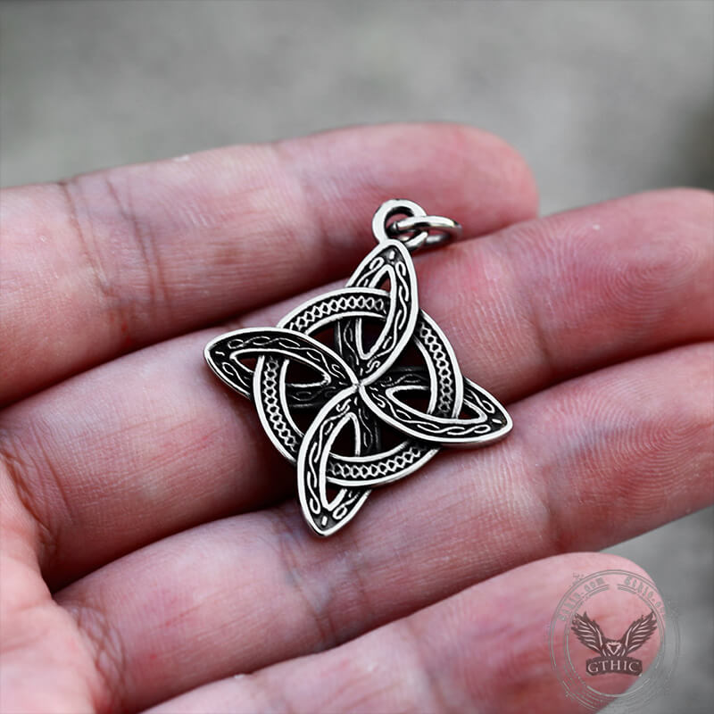 Vintage Celtic Knot Stainless Steel Pendant