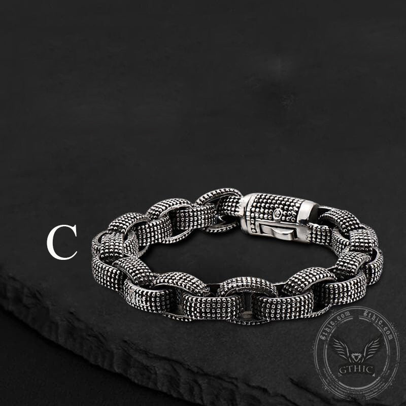 Vintage Dragon Stainless Steel Bracelet