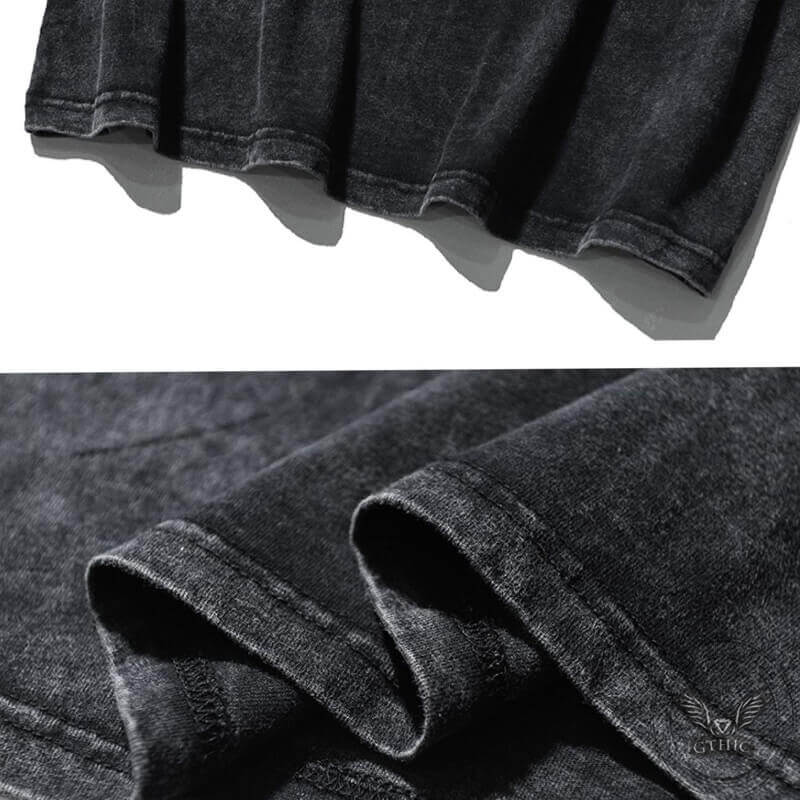 Vintage Washed Tattoos Are Stupid Short Sleeve T-shirt