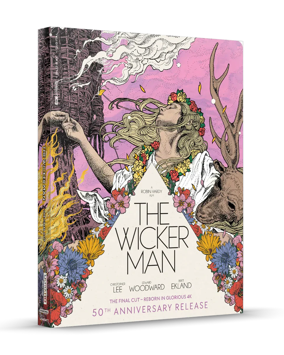 The Wicker Man - 50th Anniversary Limited Edition Steelbook (4K UHD + Blu-ray + Digital)