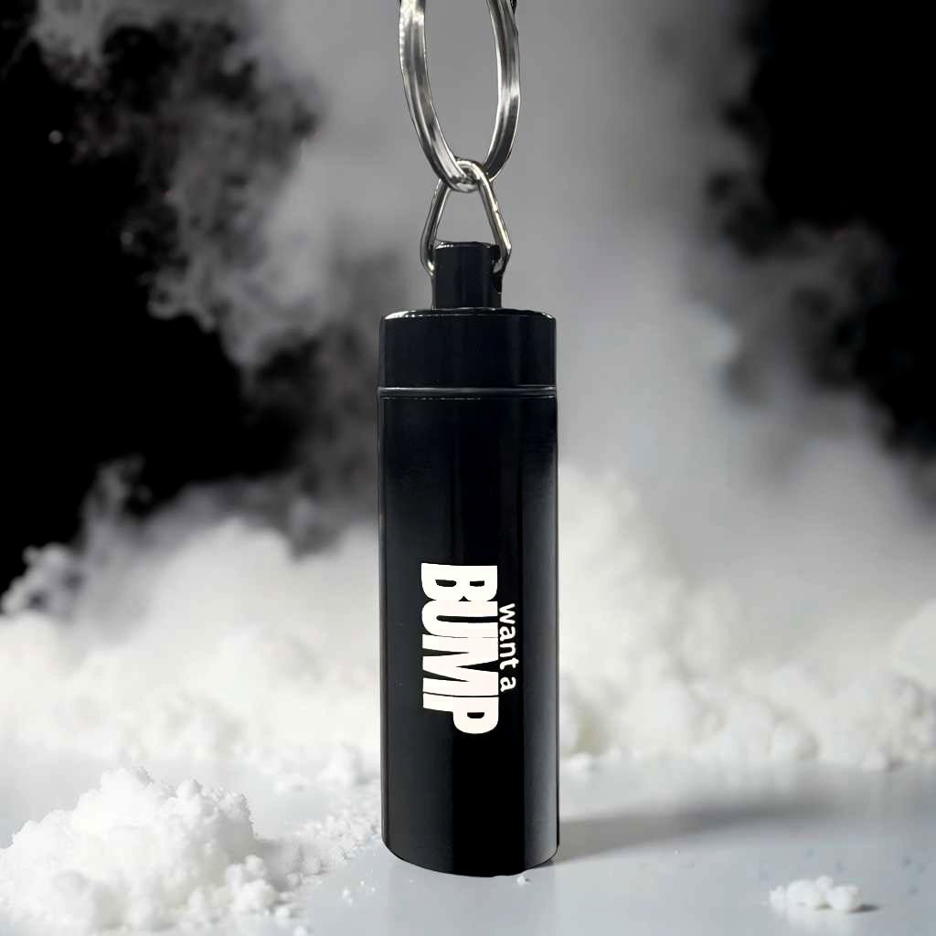 Want A BUMP PowdaPod™ - Metal Travel Dispenser