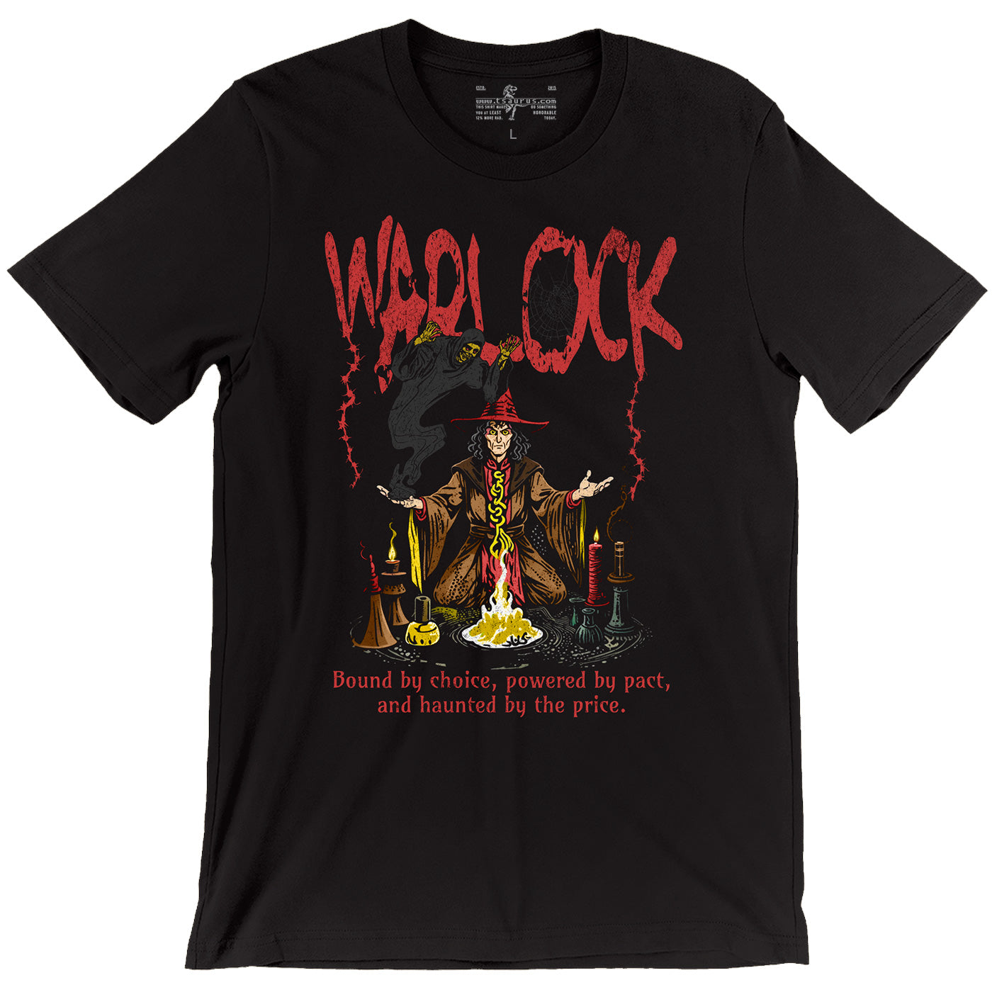 Haunted by the Price - Warlock Tee