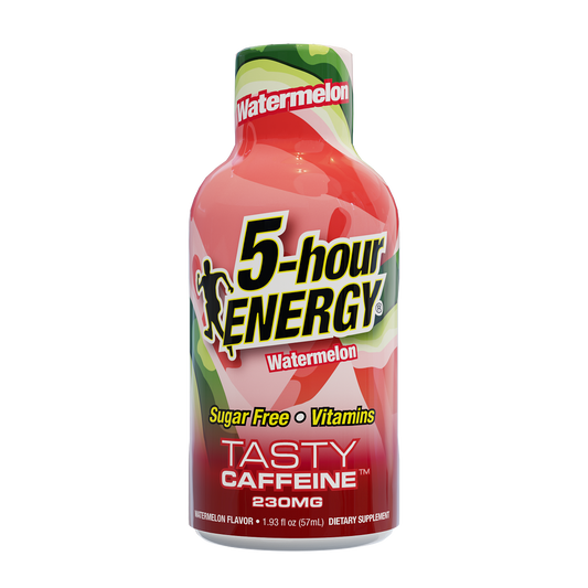24 Pack 5-hour ENERGY Extra Strength Shots, Watermelon Flavor Flavor, 1.93 Fl Oz