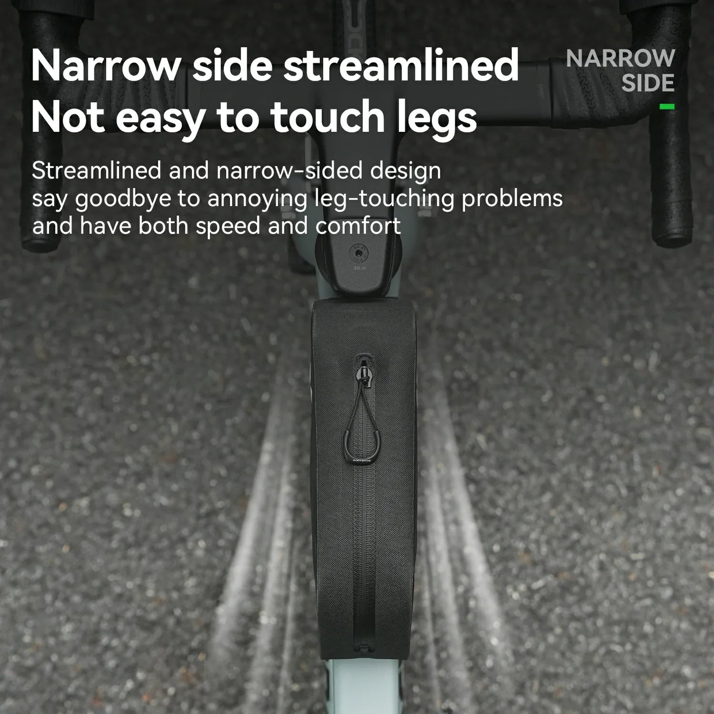 RideMate 100% Waterproof Top Tube Bag 1L