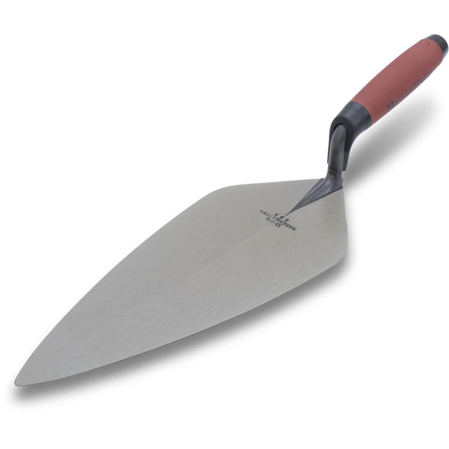 Marshalltown 10125 12" Brick Trowel London Pattern - DuraSoft Handle