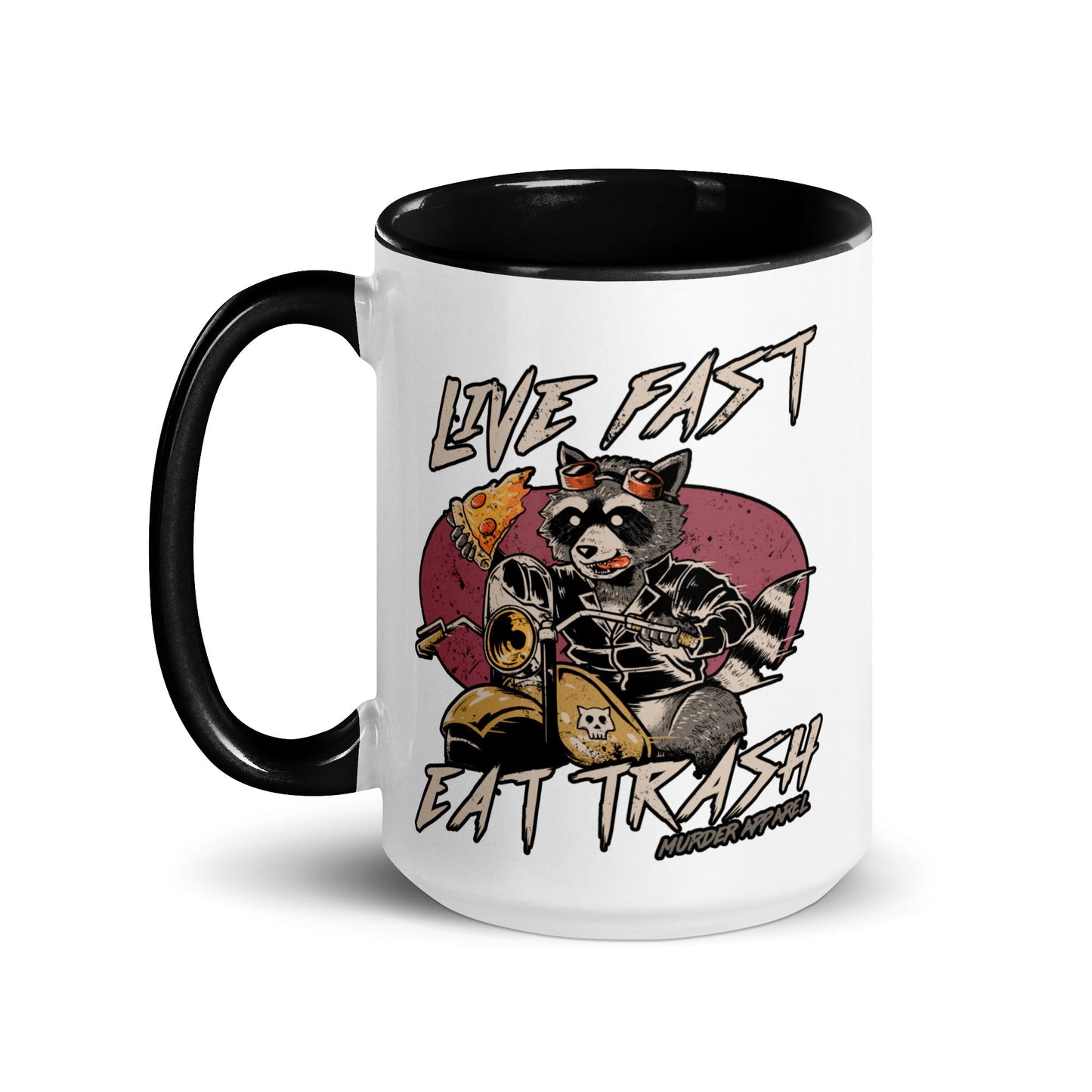 Live Fast Eat Trash Mug