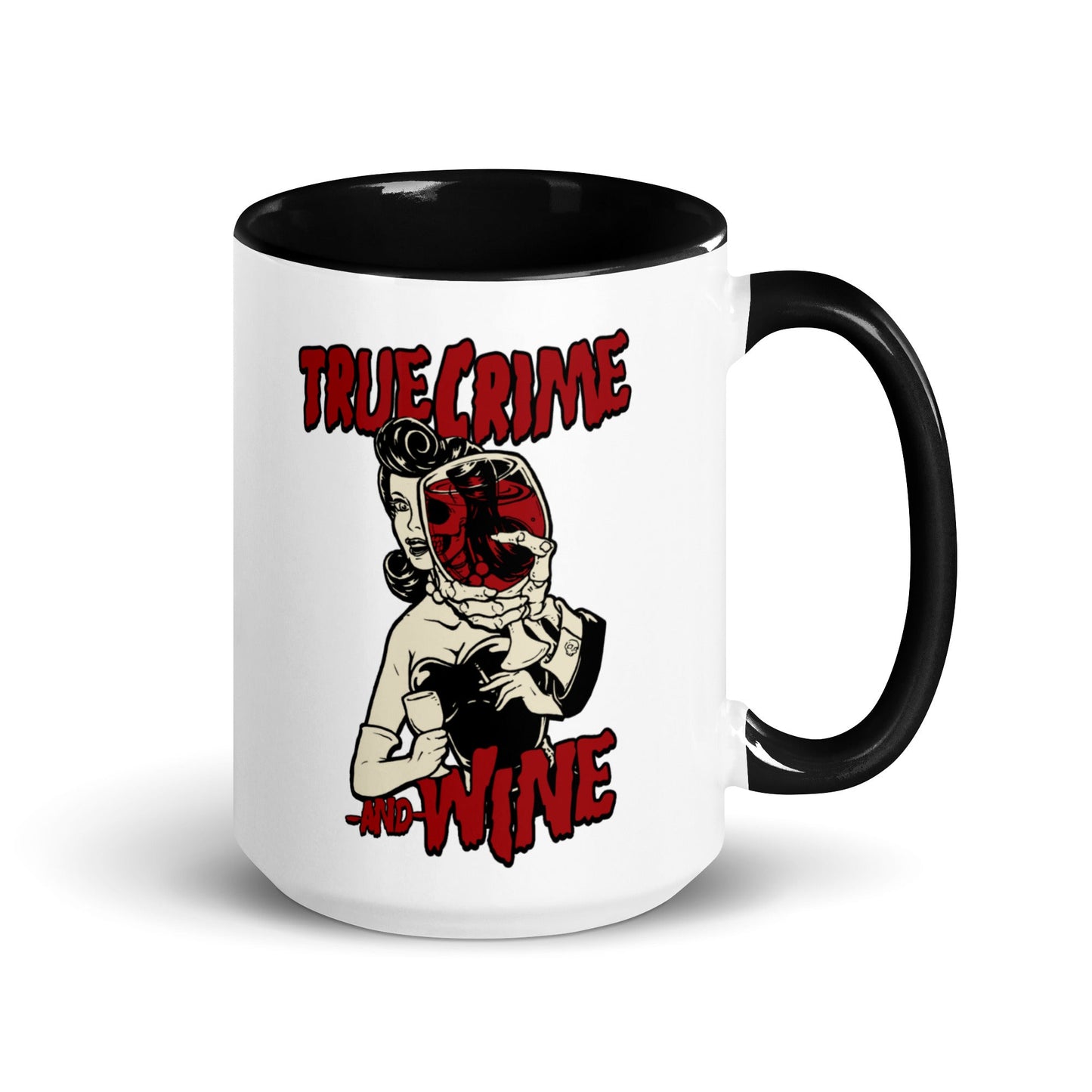 True Crime And Wine Mug