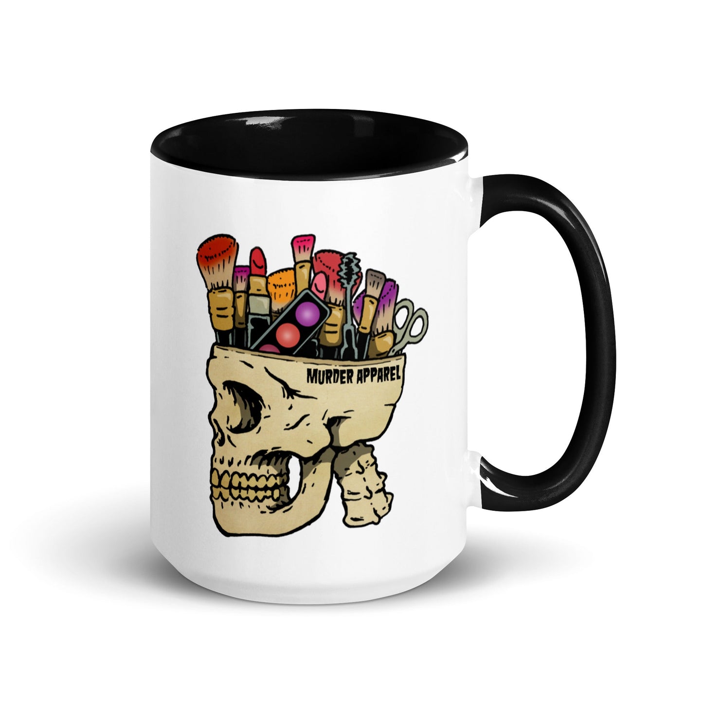 Make Up Skull Mug