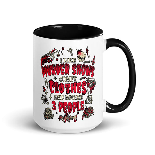 Murder Shows and Comfy Clothes Mug