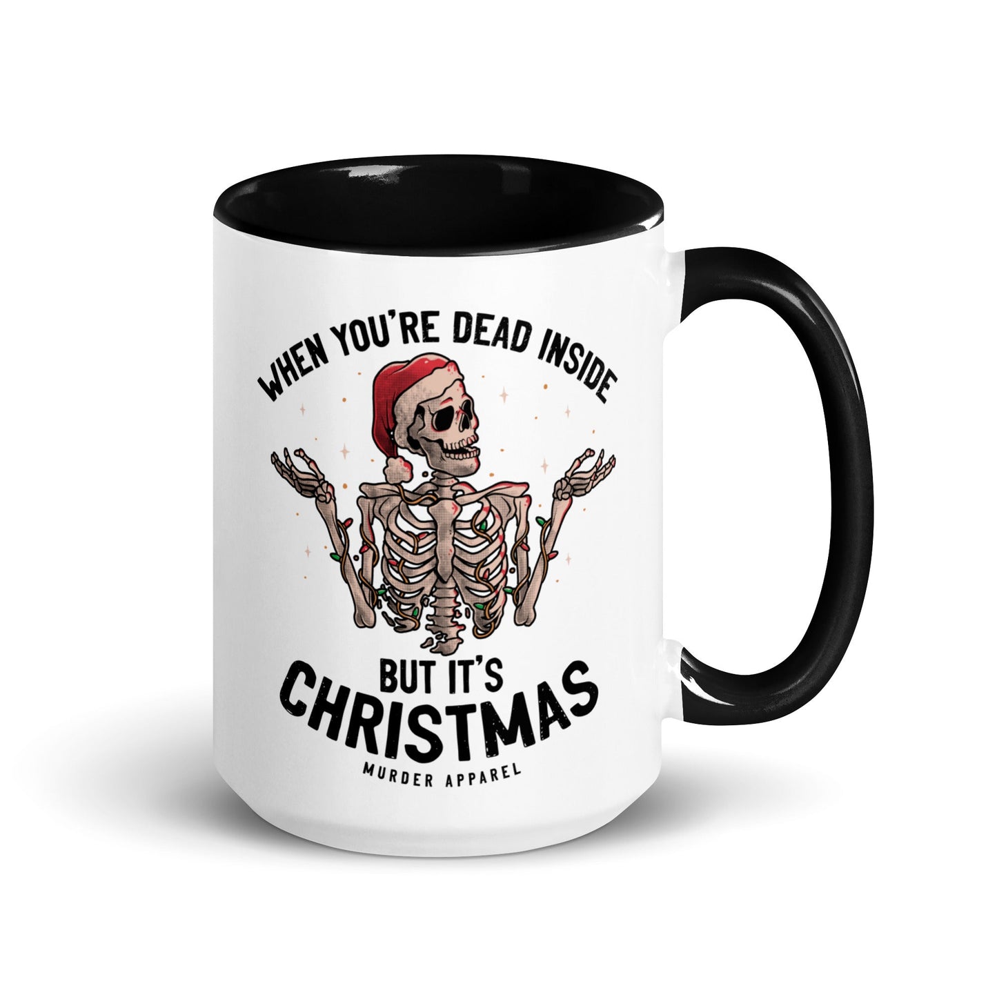 Dead Inside Christmas Mug