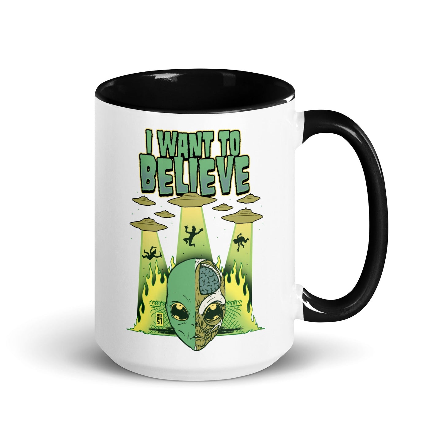I Want To Believe Alien Mug