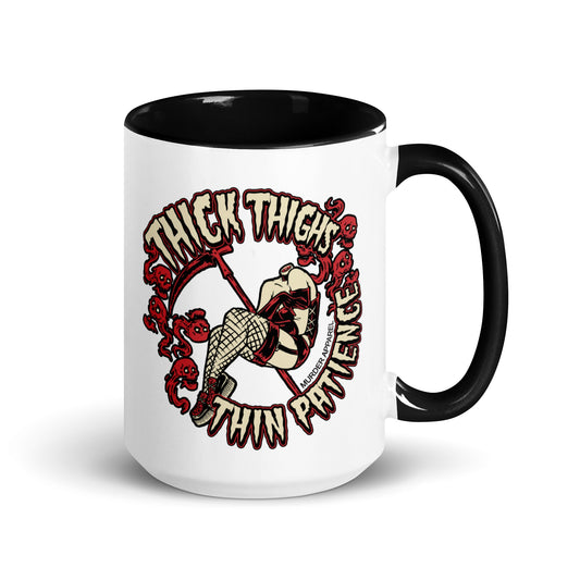 Thick Thighs Thin Patience Mug