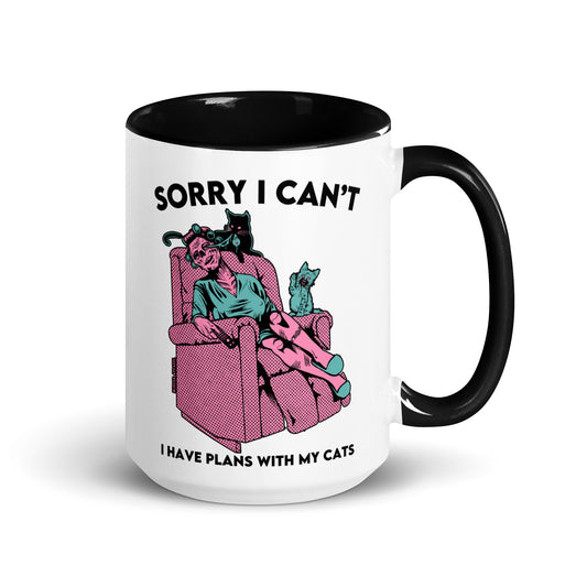 I Have Plans With My Cat Mug