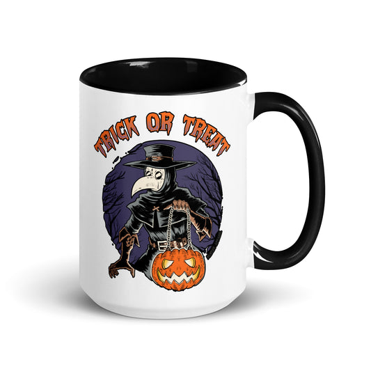 Trick Or Treat Plague Doctor Mug