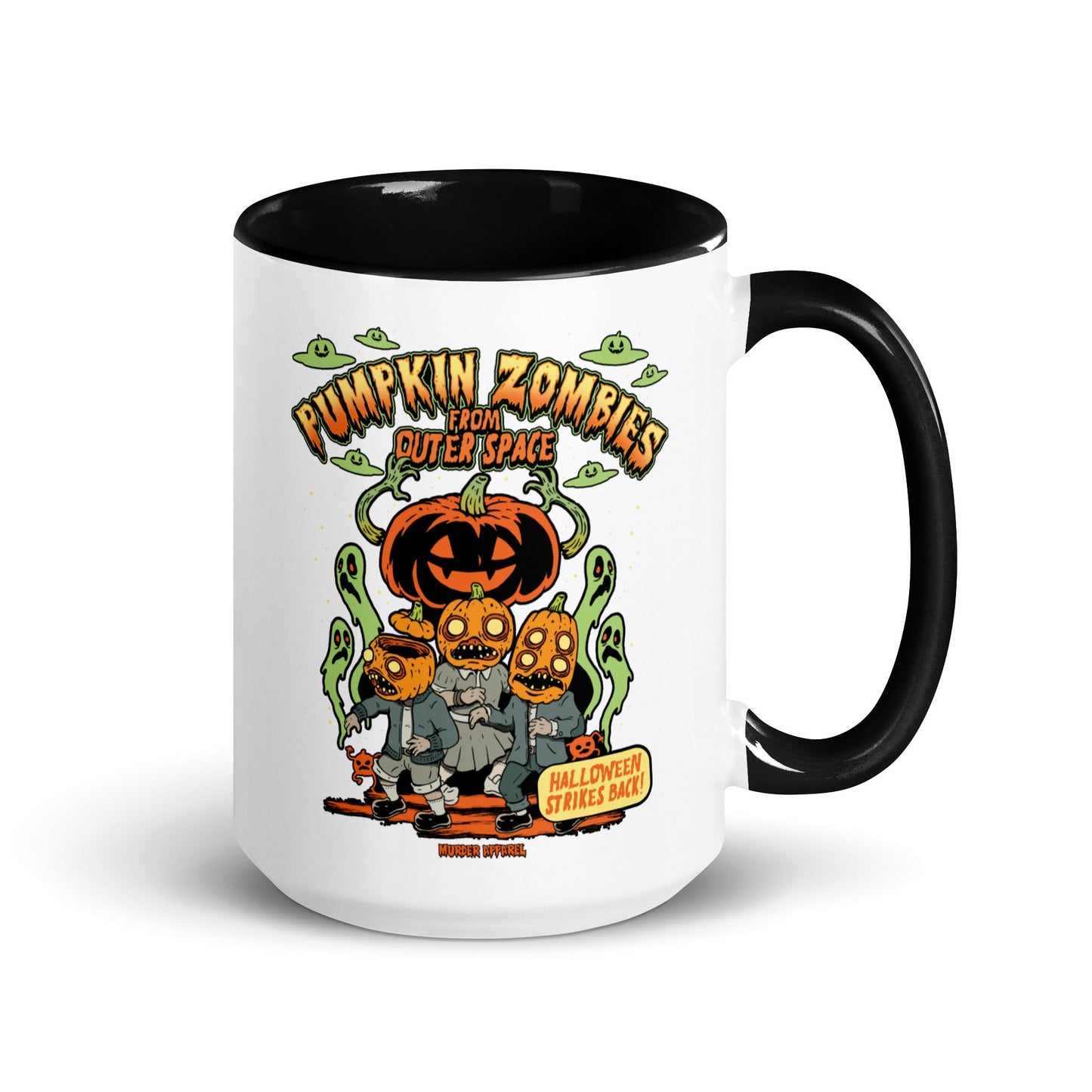 Pumpkin Space Zombies Mug