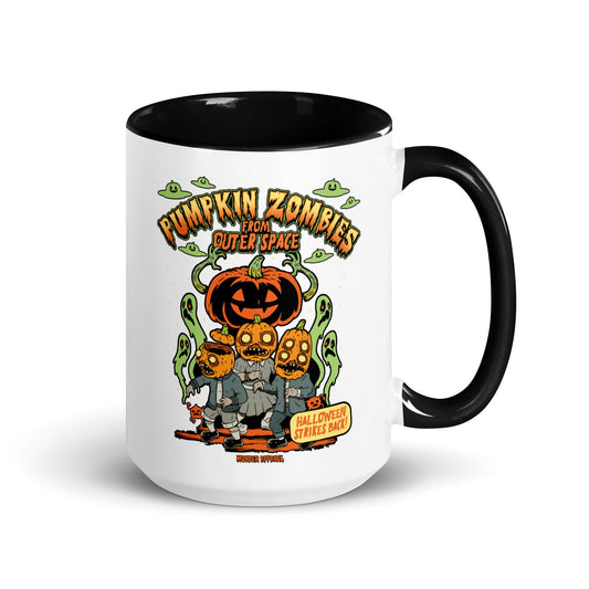 Pumpkin Space Zombies Mug