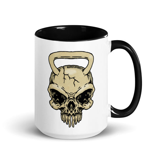 Kettlebell Skull Mug