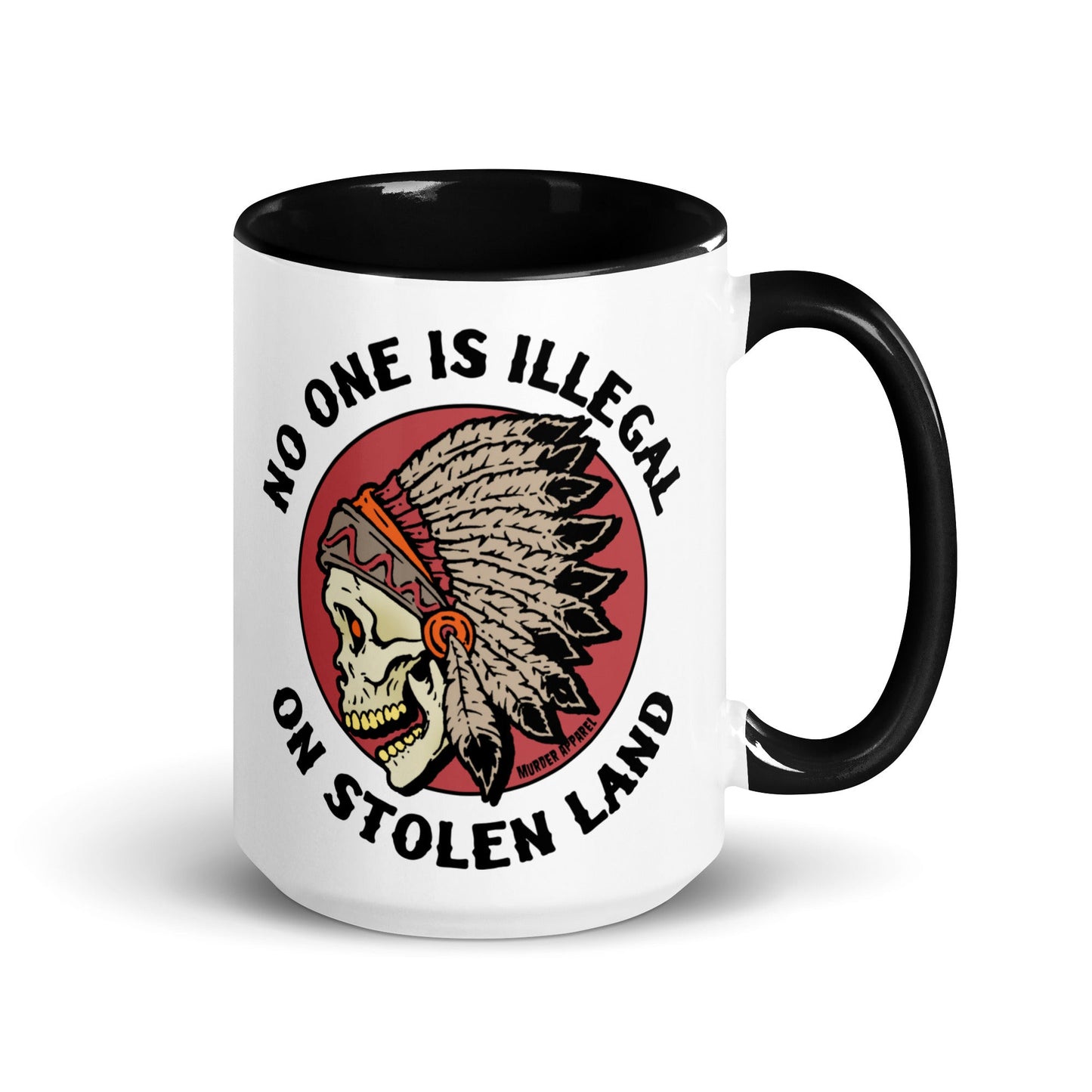 No One Is Illegal Mug