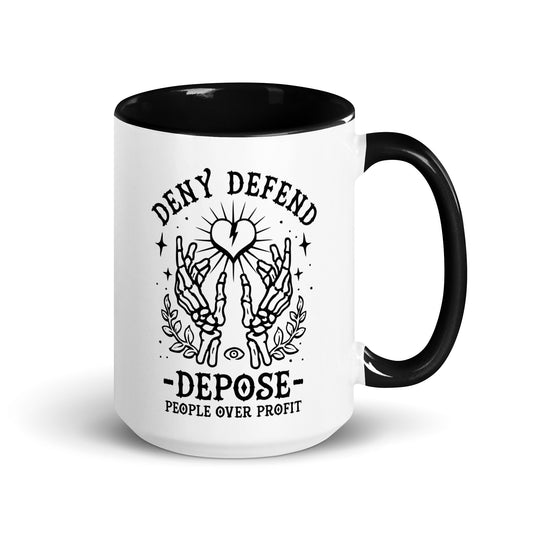Deny Defend Depose Mug