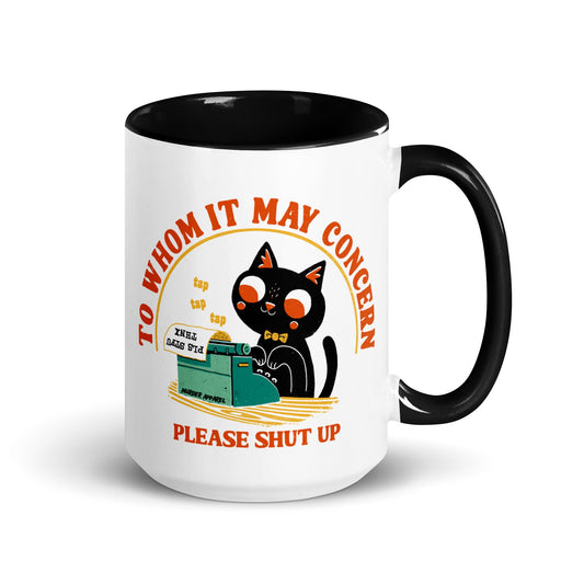 PLEASE STFU Mug