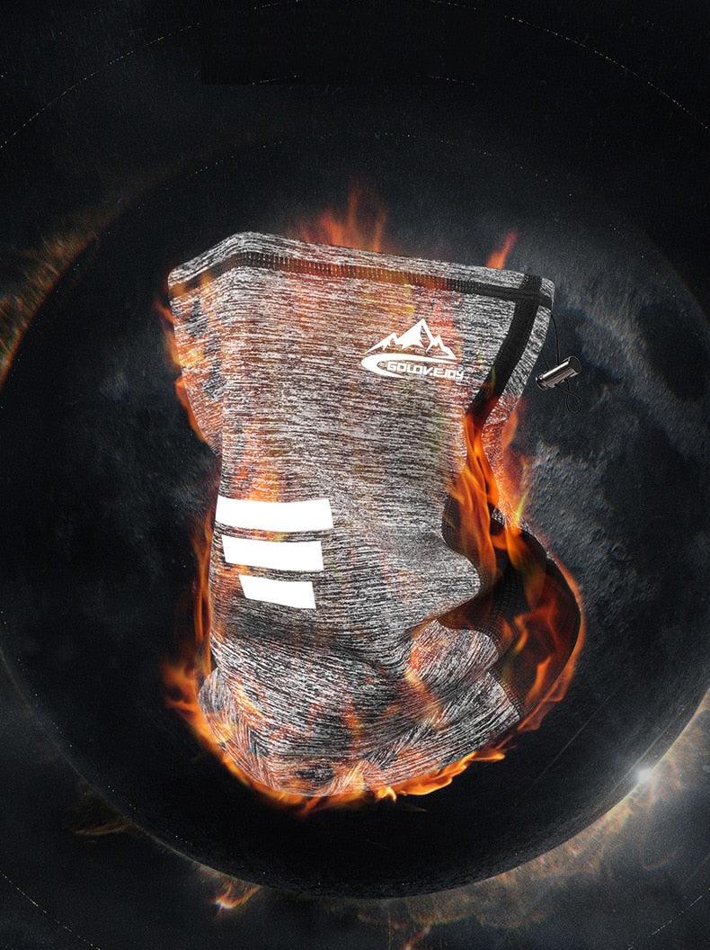 Windproof  Warm Cycling Hiking Scarf Drawstring Skiing Snowboard Face Neck Gaiter Men Headband MTB Winter Bandana for Men Women Summer Cool Printed Half Mask Bandana Face Cover Neck Gaiter Bike Outdoor Sport Fishing Cycling Ski Hiking Tube Scarf Men Women