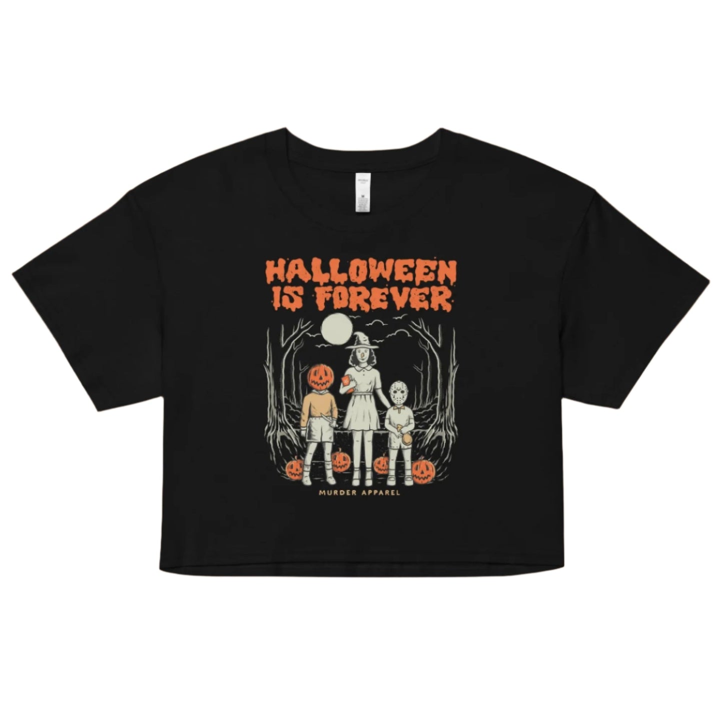 Halloween Is Forever Crop Top