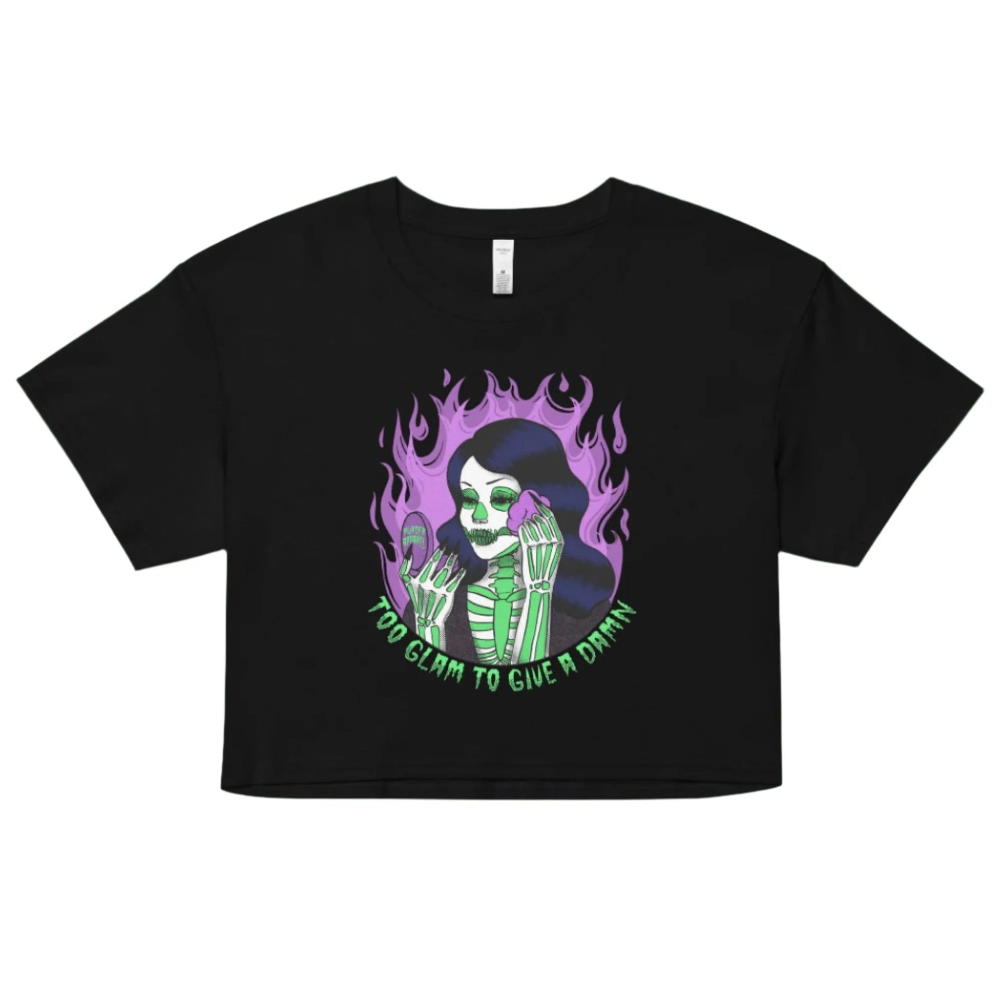 Too Glam To Give A Damn Crop Top