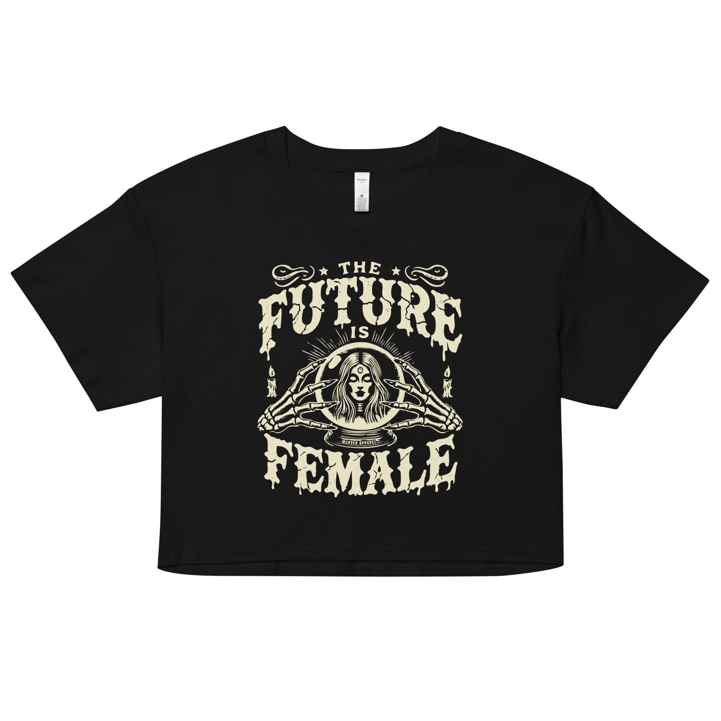 The Future Is Female Crop Top