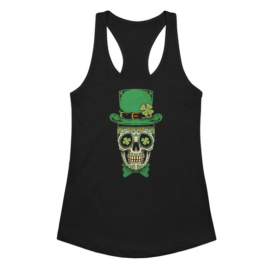 Shamrock Skull Tank